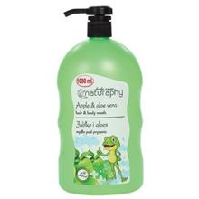 شامپو سر و بدن کودک لهستانی Naturaphy رایحه سیب